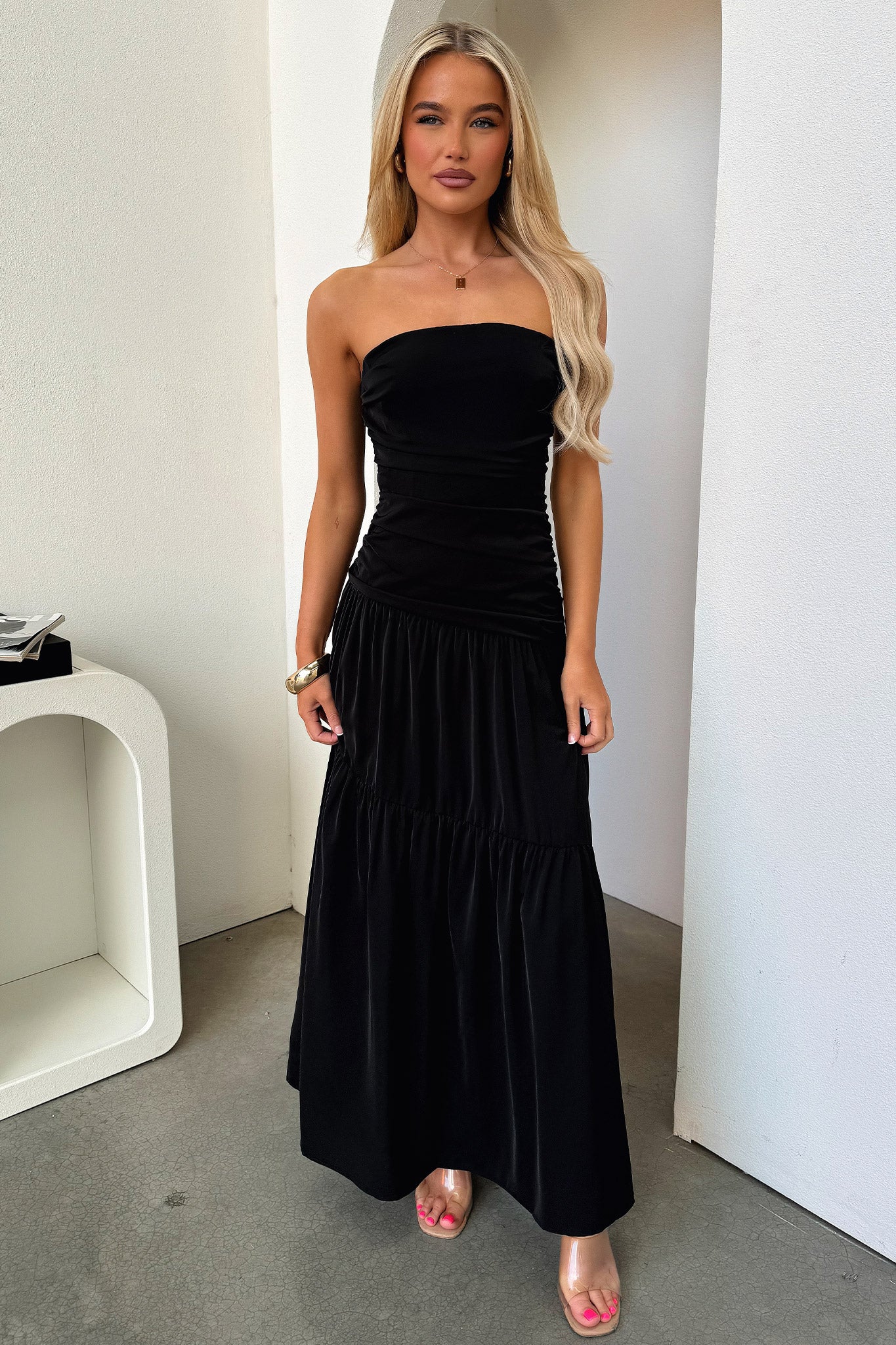 Charlotte Maxi Dress - Black