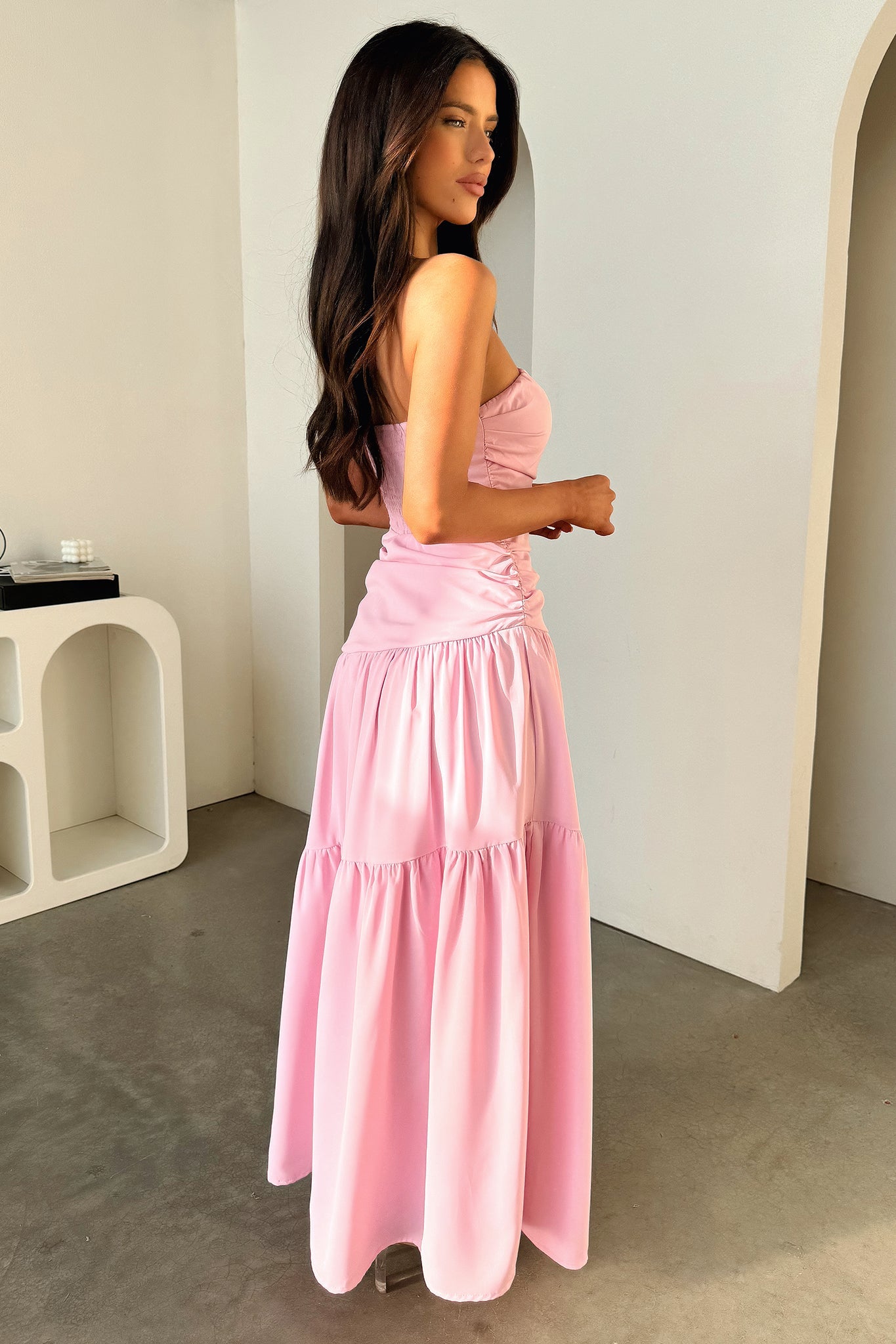 Charlotte Maxi Dress - Pink