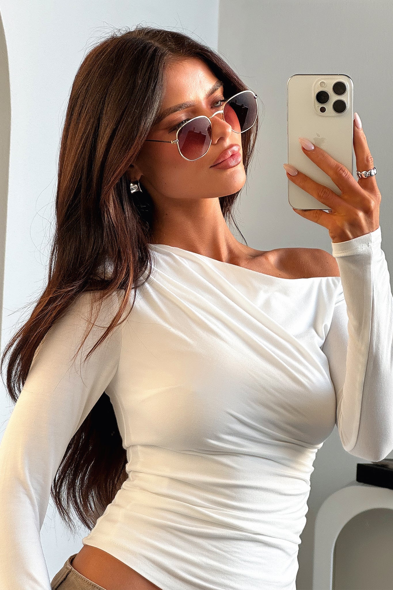 Cillian Sunglasses - Gold/Brown Gradient