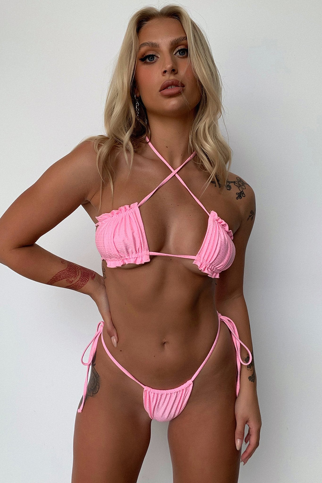 Euphoria Bikini Bottoms - Pink