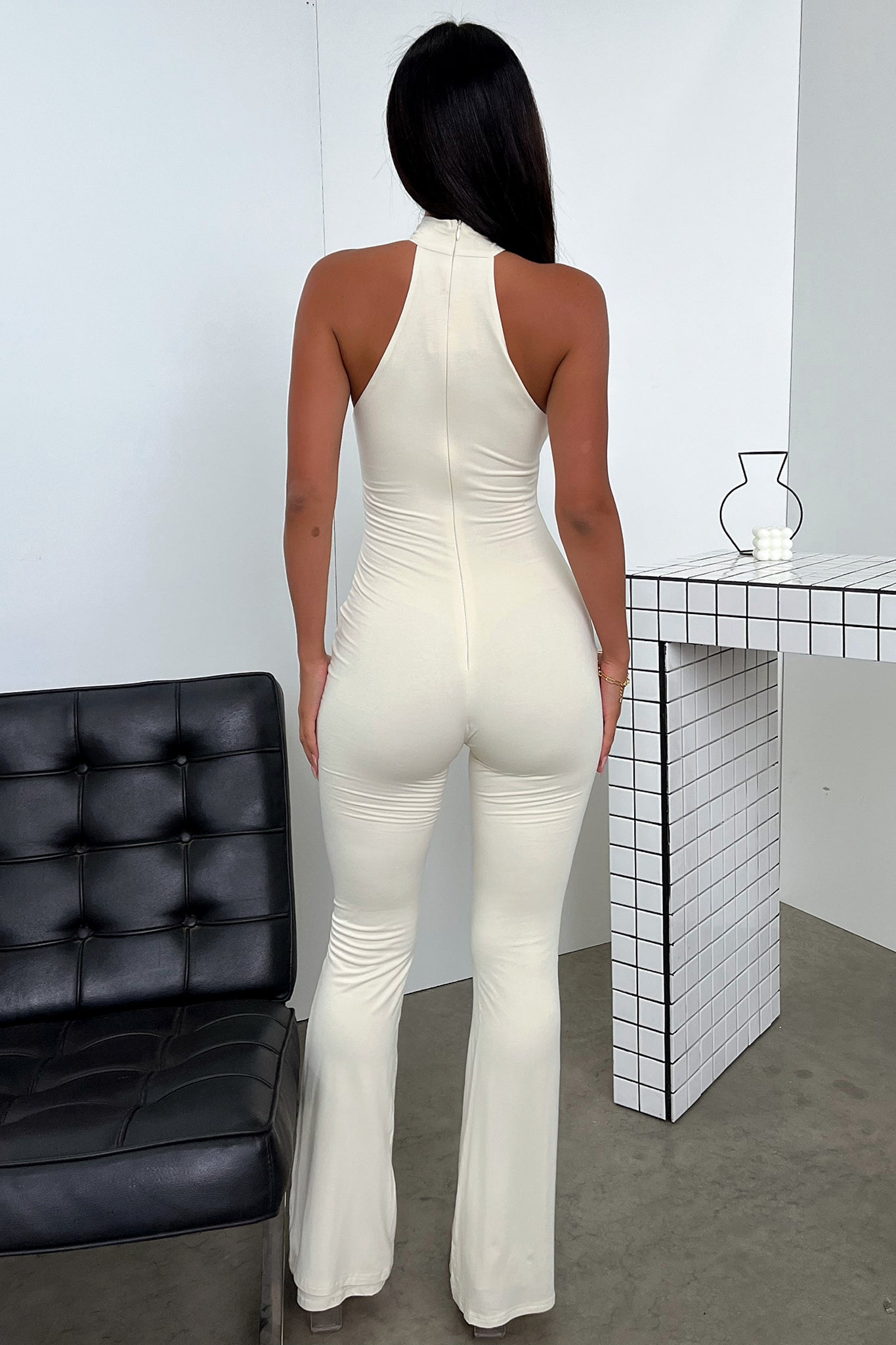 Evoke Jumpsuit - Cream
