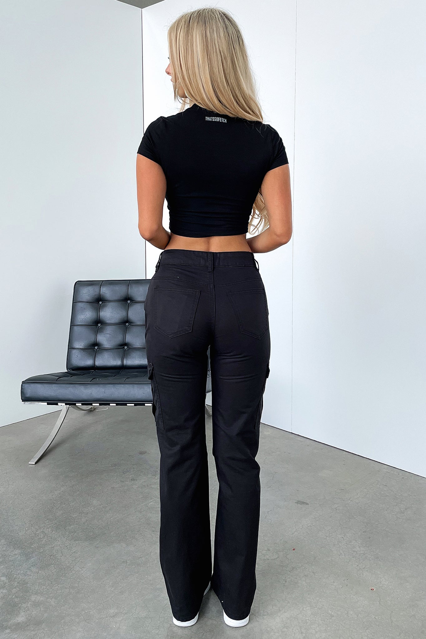Gia Cargo Pants - Black