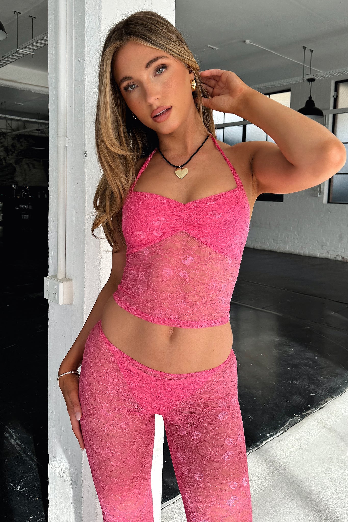 Melina Top - Hot Pink