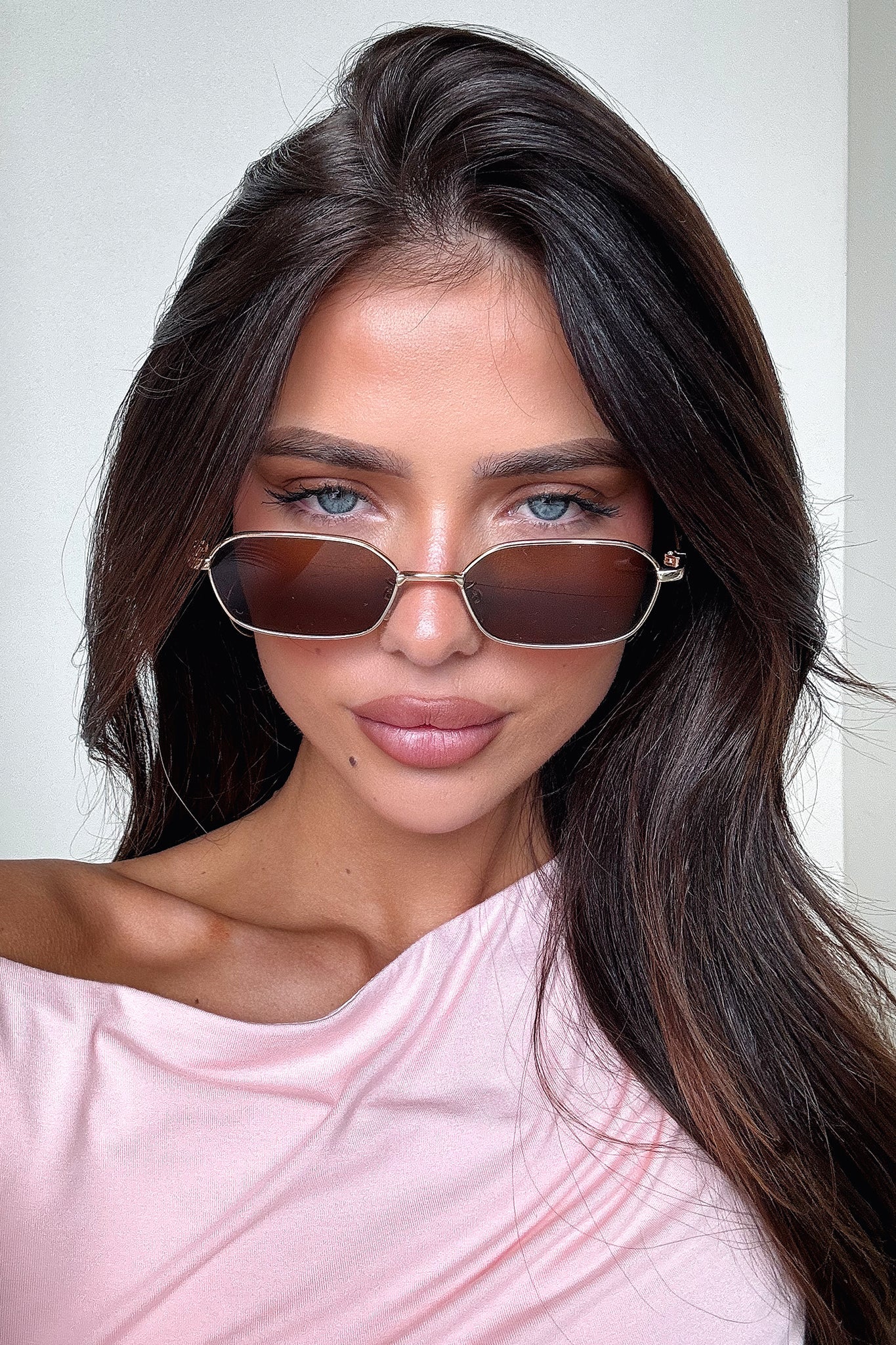 Rhys Sunglasses - Gold/Brown