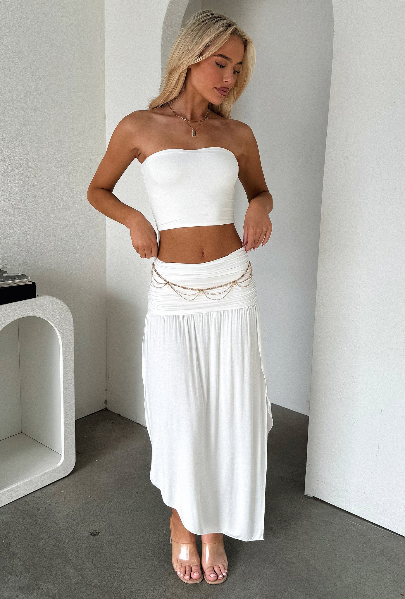 Rosalia Top - White