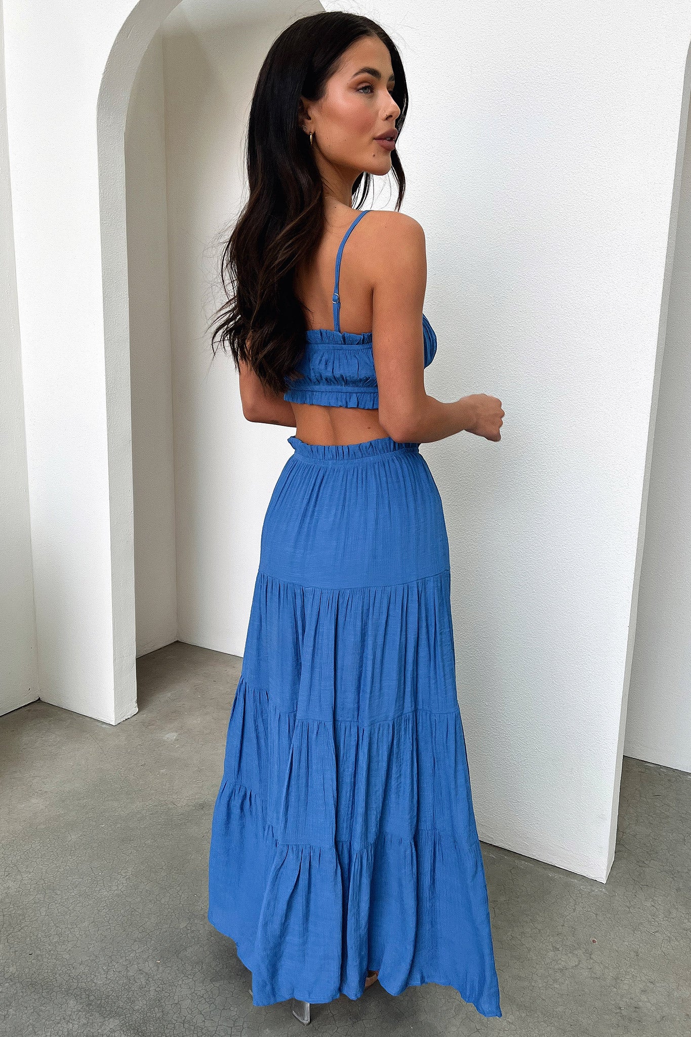 Selina Crop - Royal Blue