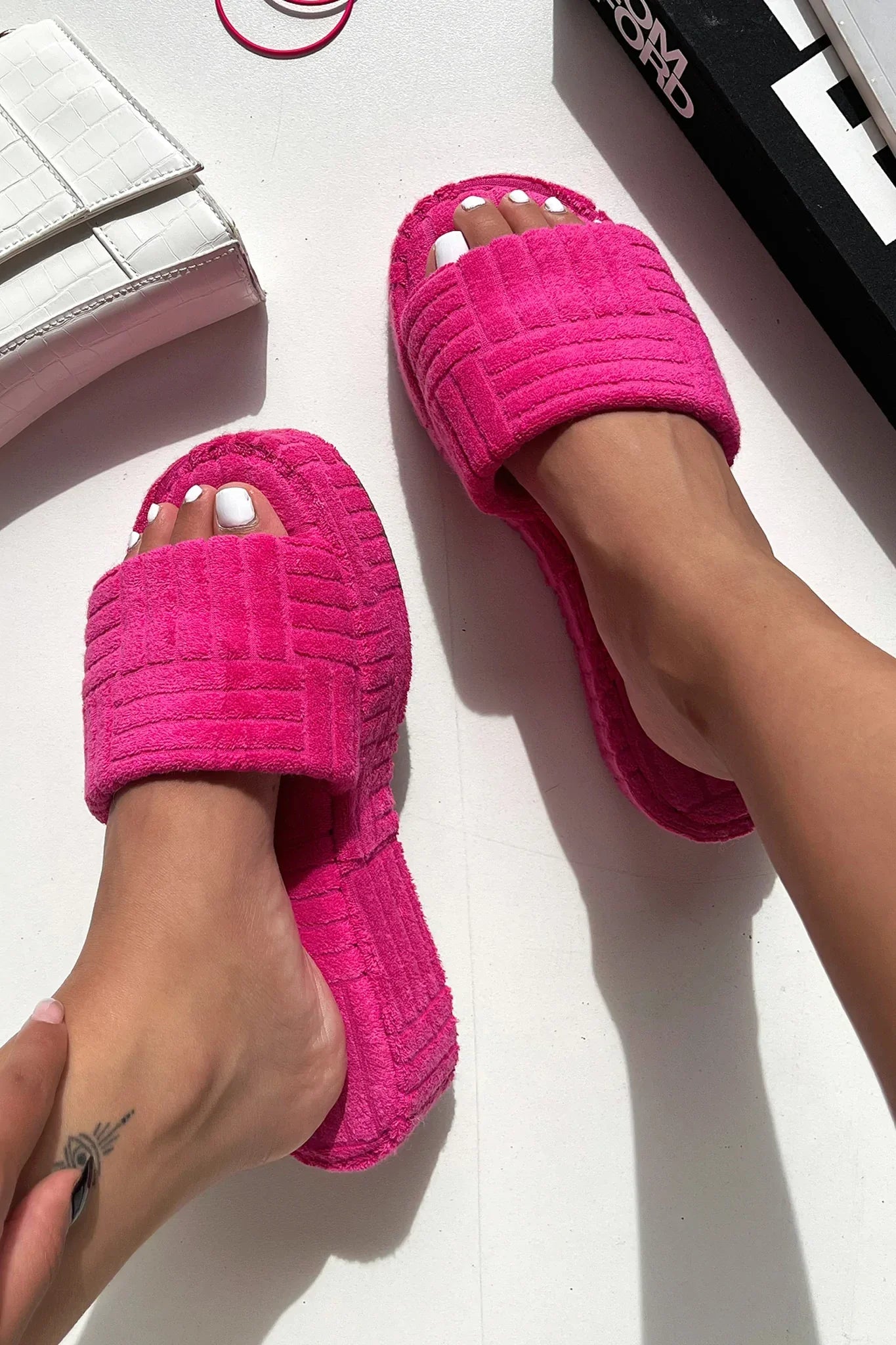 Sicily Slide - Pink