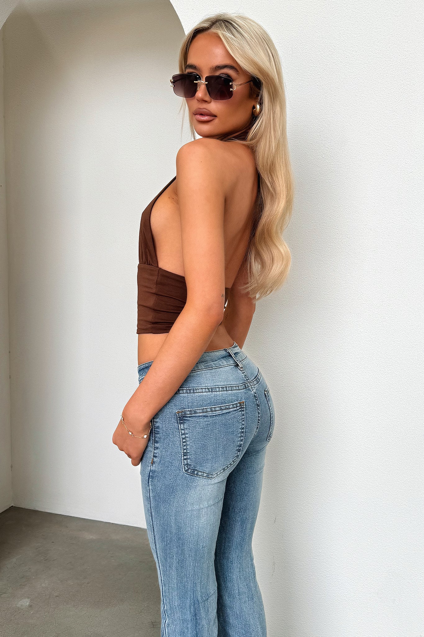 Sunshine Top - Brown