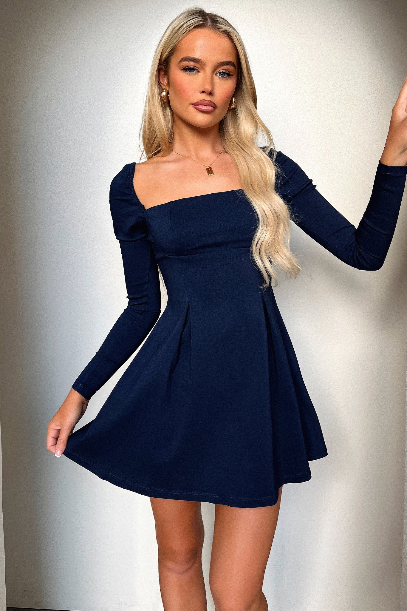 Tabitha Mini Dress - Navy