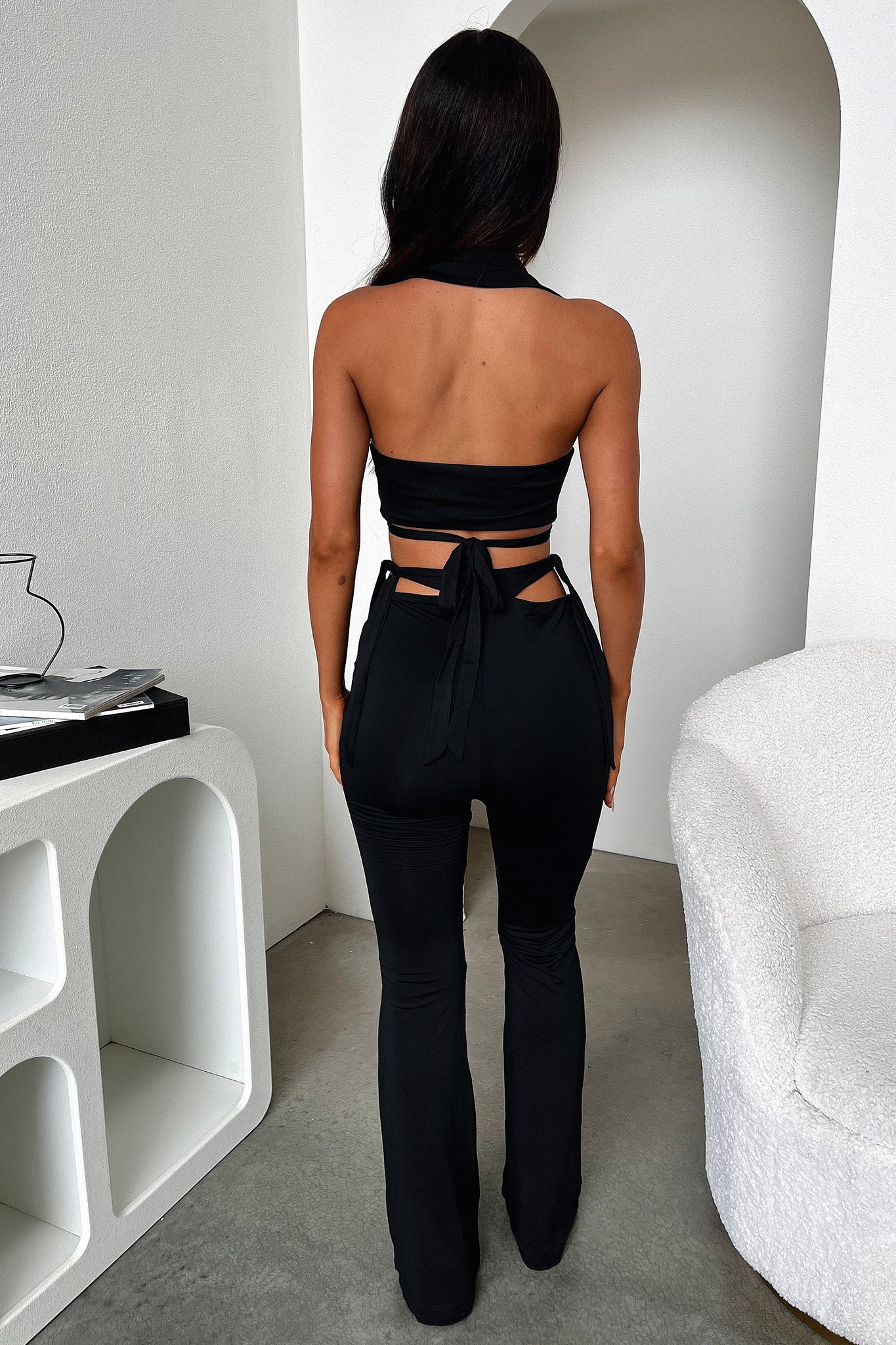 Thia Crop - Black