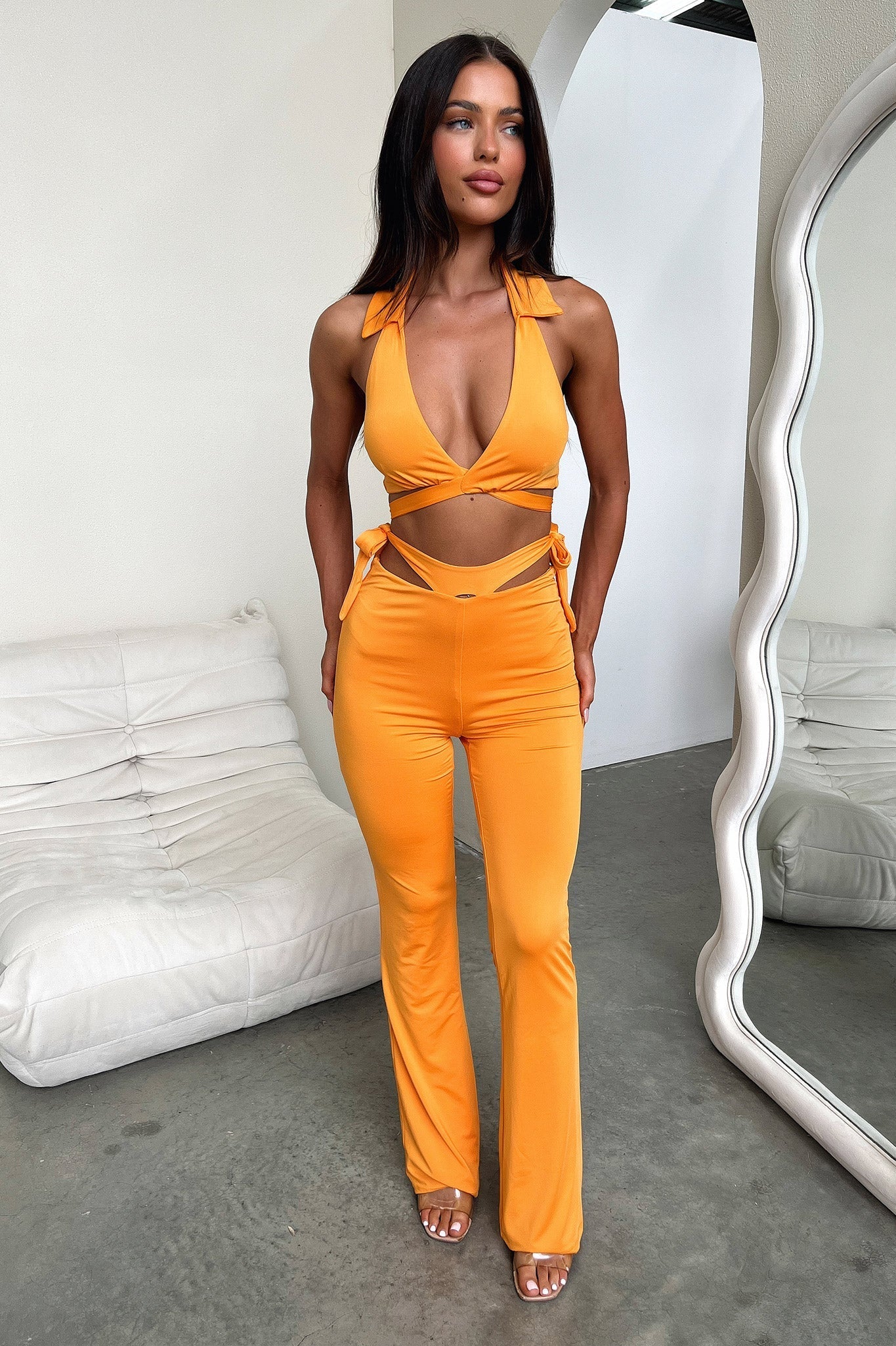 Thia Crop - Orange