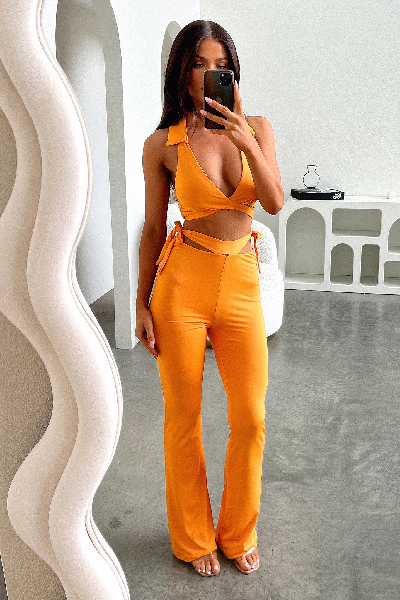 Thia Crop - Orange