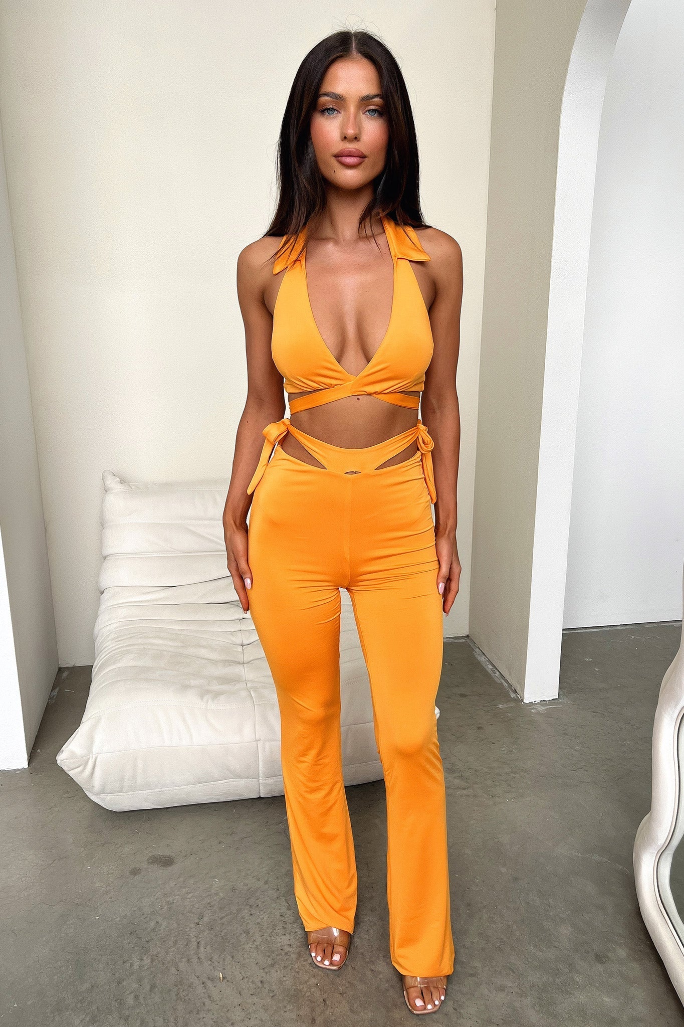 Thia Crop - Orange