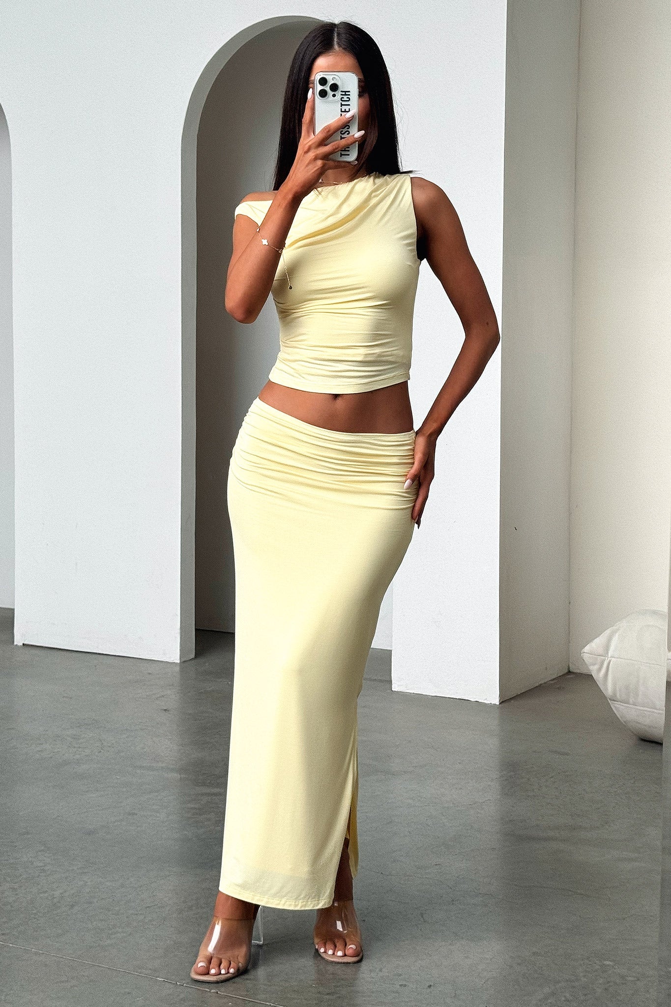 Vamika Top - Yellow